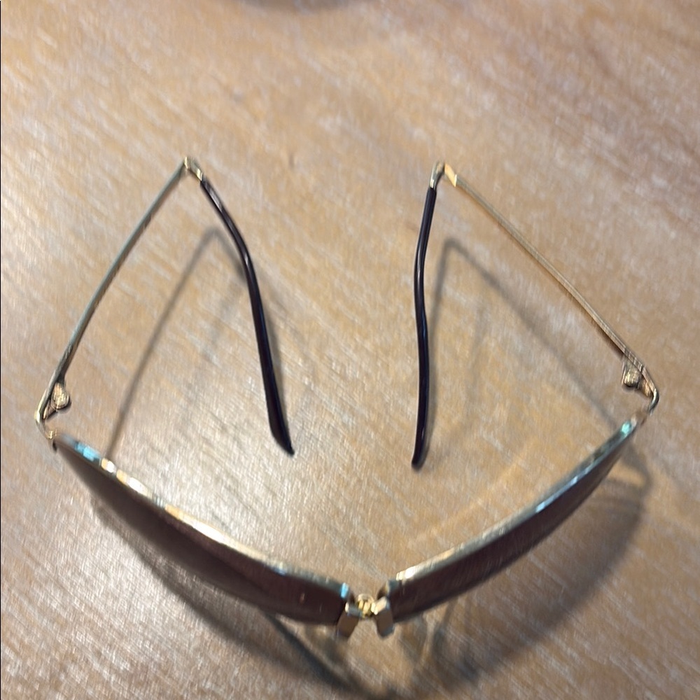 Porsche Vintage Gold and Brown Aviator Sunglasses-GUC-70’s - Picture 6 of 10